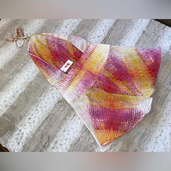 NWT💕SILVIA TCHERASSI Denita Halter Minidress in Magenta Size L - Picture 9 of 16